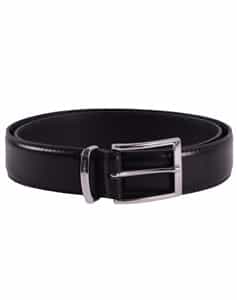 Black Leather Belt- Bertigo Belt