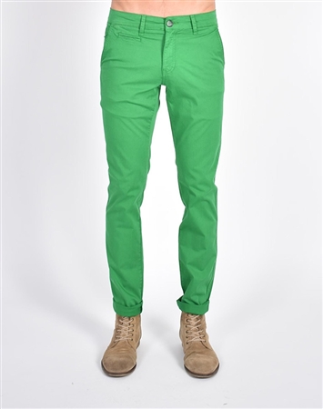 Green Slim Fit Chino Pants|Eight-x Luxury Chino Pants