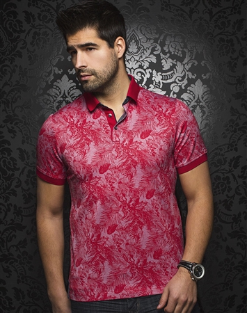 Stylish Red Polo Shirt