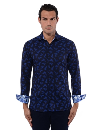 Trendy Navy Colored Shirt