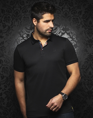 Au Noir Polo | Eagle Black