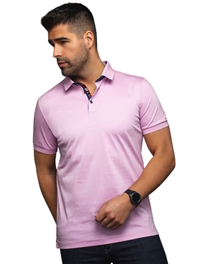 Men fashion polo  | pink