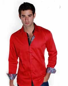 Envy Men Shirt 51041-07 Red