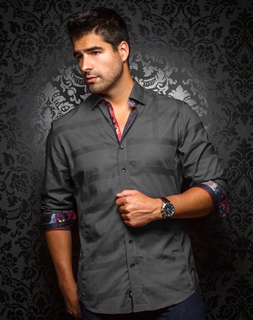 Classy Gray Dress Shirt