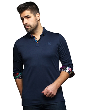 Men fashion polo shirt  | navy