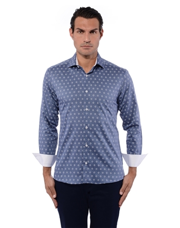 Trendy Navy Colored Shirt