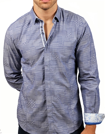 Designer Navy Shirt