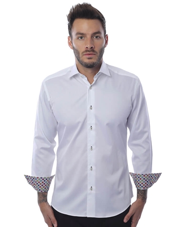 Designer Dress Shirt - White