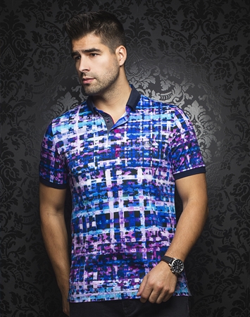 Sporty Polo - Irving Turquoise Multi