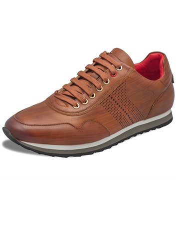 Designer Sneakers: James Cognac