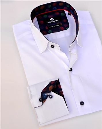 Elegant White Dress Shirt