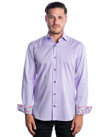 Luxury Dress Shirt - Classy Purple Dress Shirt