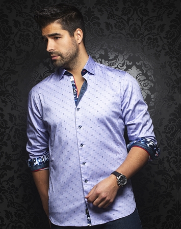 Au Noir Shirt juliano-lavender