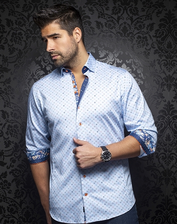 Au Noir Shirt juliano-light-blue