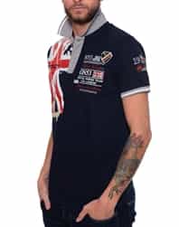 Geographical Norway UK Legend Navy