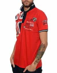 Geographical Norway UK Legend Red