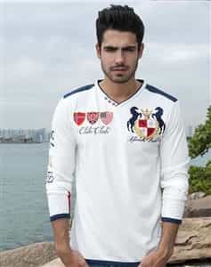 Absolute Rebellion LS Elite Club White Long Sleeve Tee