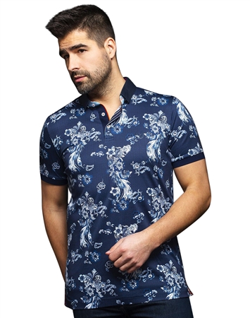 Men fashion polo shirt  | navy