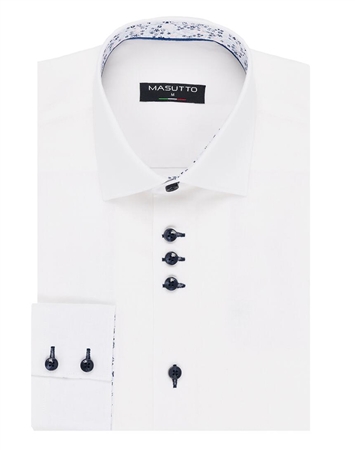 Masutto Linen Dress Shirt | Maldini 05