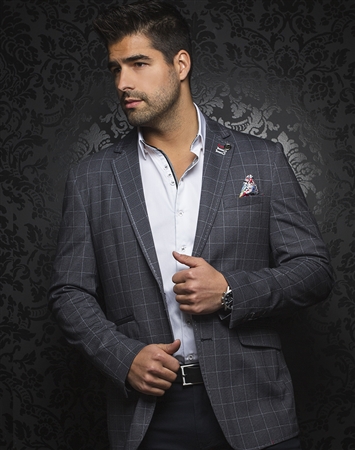 Luxury Men's Blazer - Marlon Black