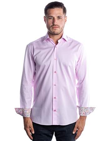 Luxury Dress Shirt - Classy Pink Dress Shirt