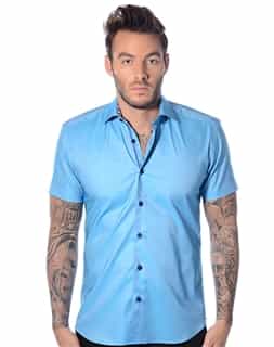 Turquoise Short Sleeve Shirt