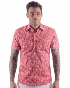 fashion Shirt: Fashion Short Sleeve Shirt | Elegant Woven