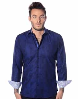 Blue Tailored Slim Fit Shirt