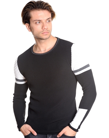 Modern Black Light Sweater