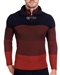 European Fashion Lightweight Knitwear Sweater - Brick Burgundy