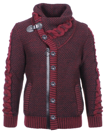 Trendsetting Burgundy Sweater