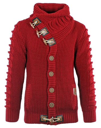 Hot Red Luxury Men's Sweater