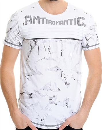 LCR ANTI Romantic T-Shirt | White Designer Shirt