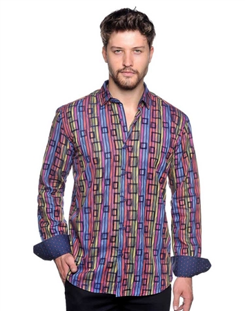 Multi Shirt - Men Casual Shirt