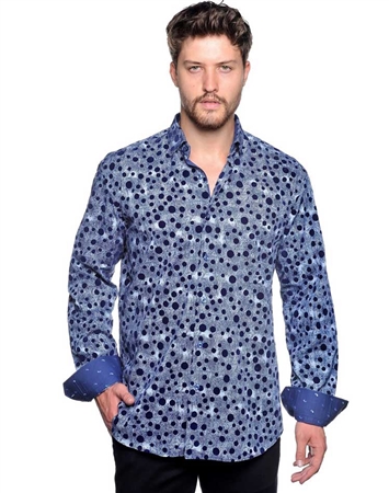 Blue Shirt - Men Casual Shirt