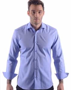 Casual Shirt: Blue Casual Shirt