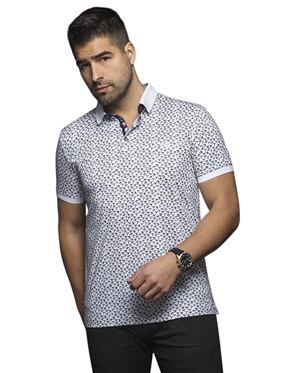 Men fashion polo shirt  | light blue