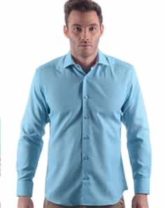 Modern Shirts: Blue Modern Shirt