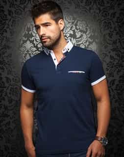 Designer Polo Shirt - Navy