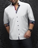 Au Noir Shirt Rioja White Cobalt