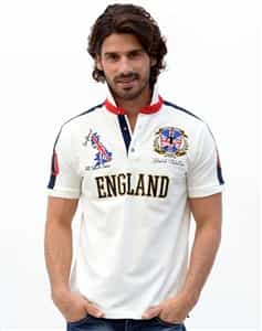 Absolute Rebellion Polo Soccer England White