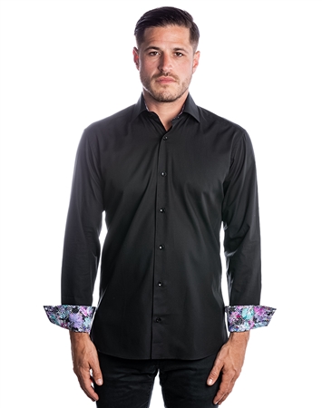 Luxury Dress Shirt - Classy Black Dress Shirt