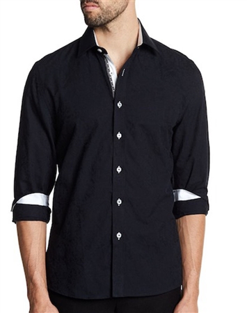 Dress Shirts: Black Dress Premium Dress Shirt