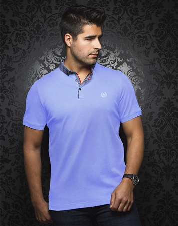 Luxury Sport Polo - Teddy Light Blue