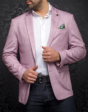 Au Noir Blazer Traveler Transparant Pink