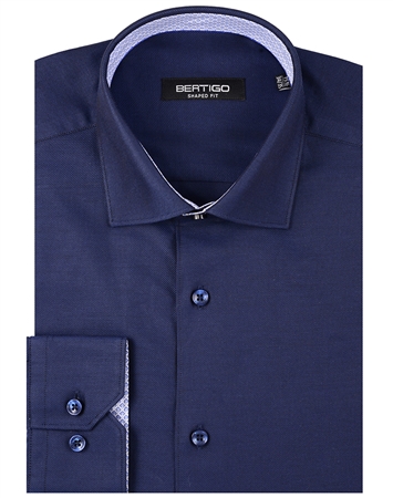 Elegant Blue Dress Shirt