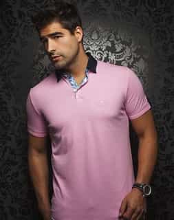 Designer Polo Shirt - Pink