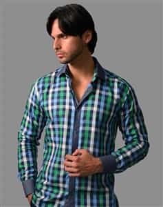 green dress shirt by Via Uomo