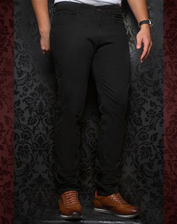 Designer Black Pants - Walter Black