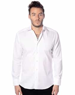 Stylish White Dress Shirt